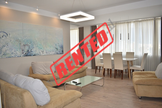 Two bedroom apartment for rent in Reshit Collaku street in Tirana, Albania

It is located on the 9